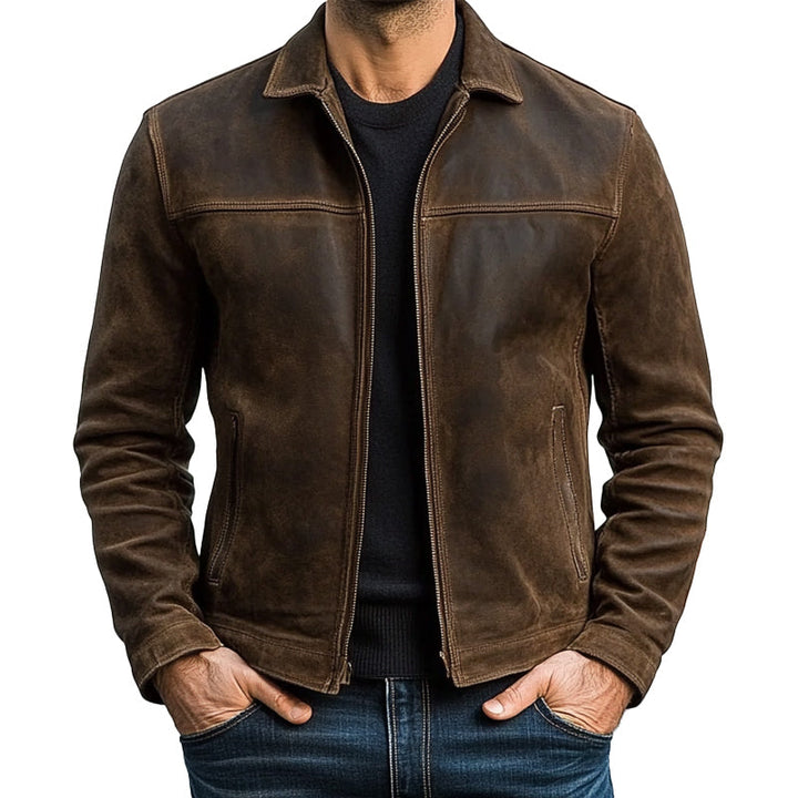 Winston™ | Giacca di Pelle Senza Tempo