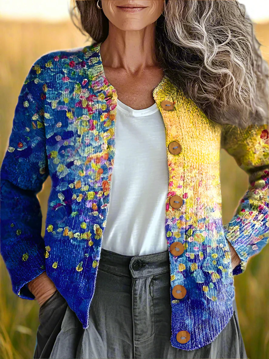 Heidi™ | Cardigan Patchwork