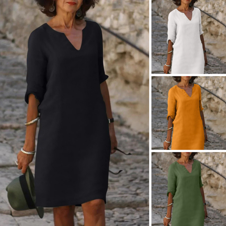 Josette™ | Abito Elegante con Scollatura a V