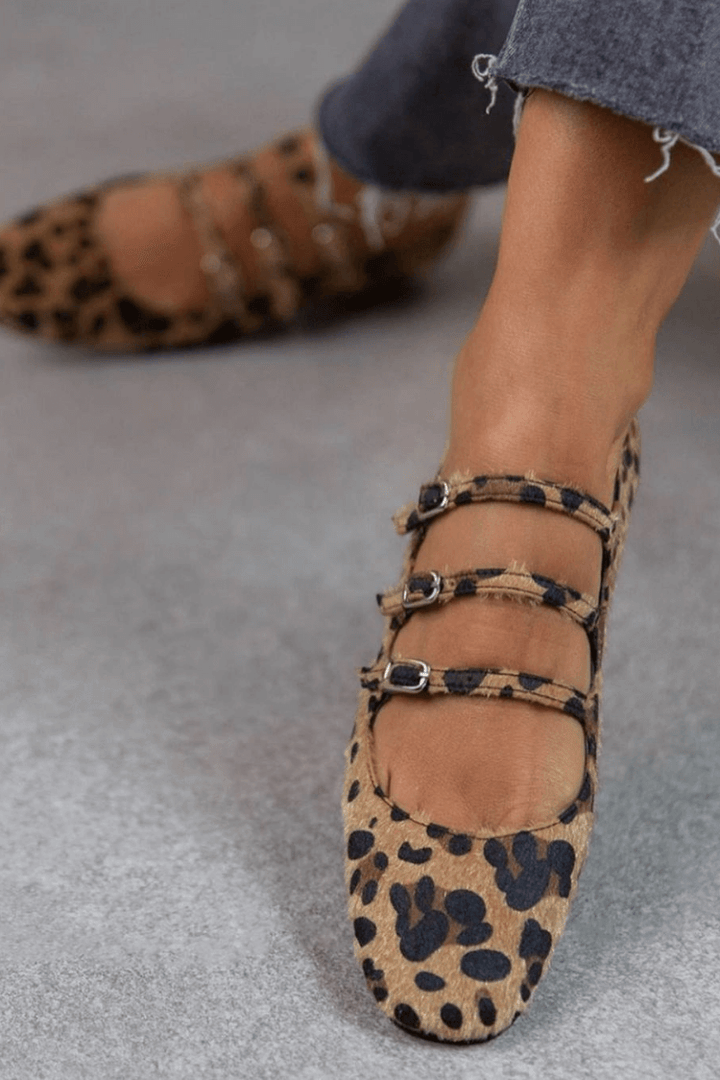 BRUNA™ | Ballerine con Stampa Animale