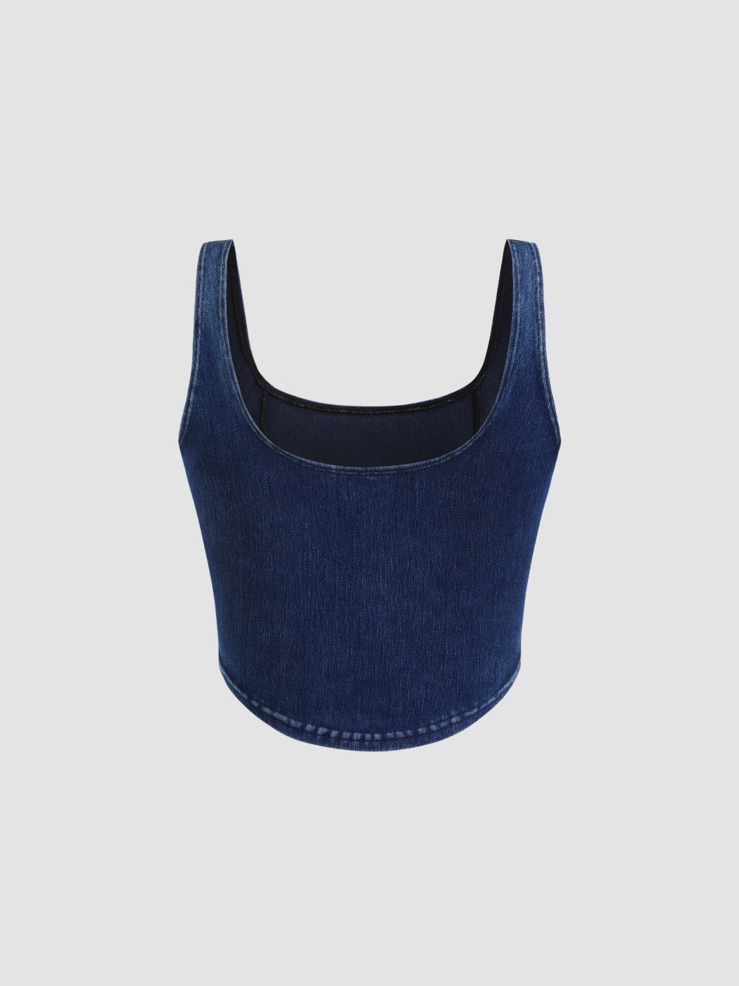 Luna™ | Top Corto in Denim