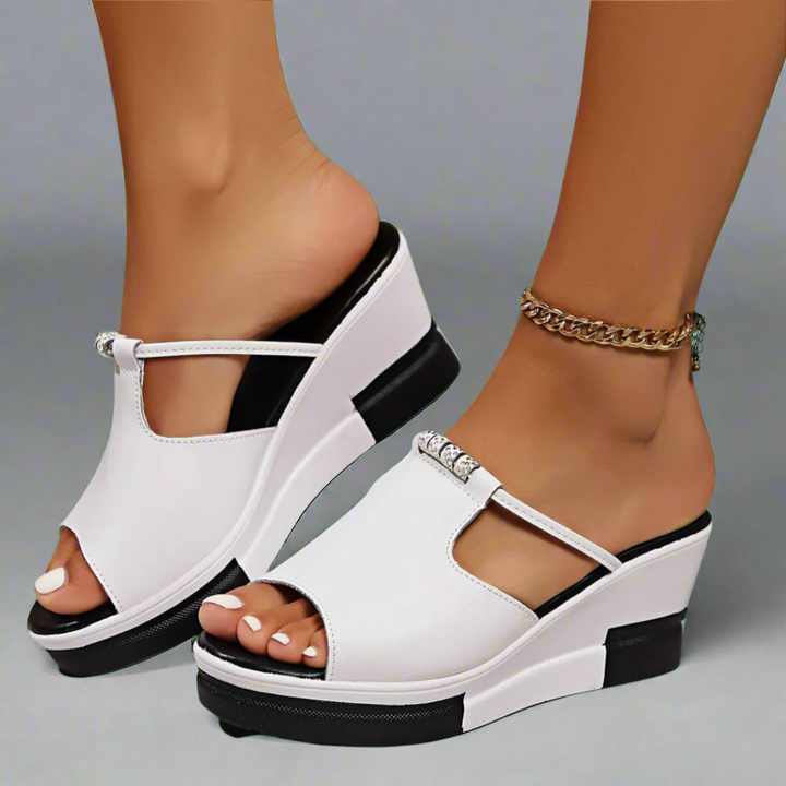 Zunfrida™ | Sandali Ortopedici di Lusso con Tacchi Elevati