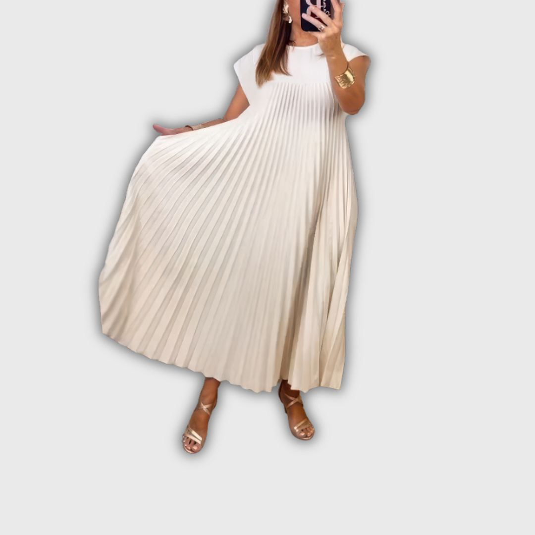 Celine™ | Abito a Pieghe