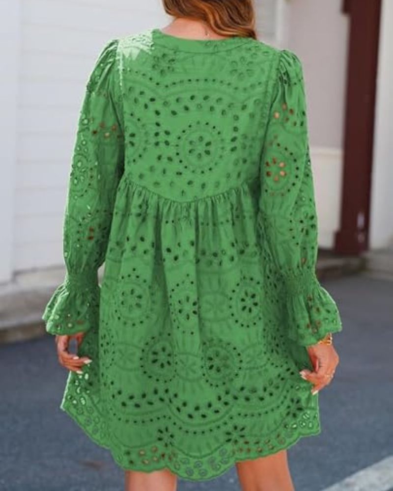 Liliane™ | Abito Corto in Pizzo