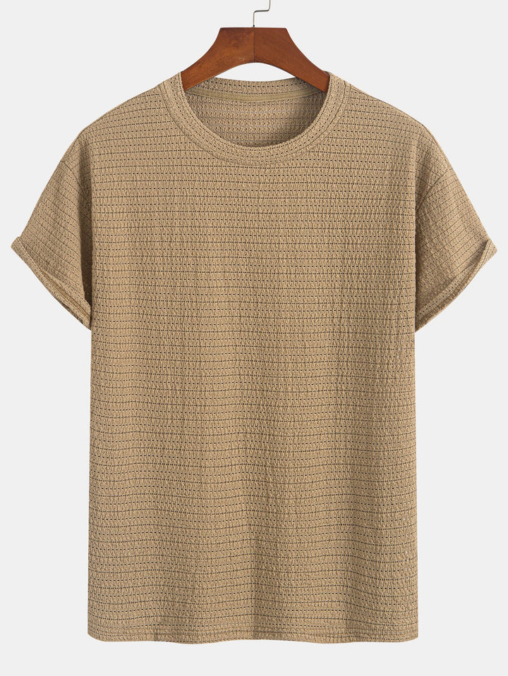 T-Shirt a Righe con Vestibilità Relax