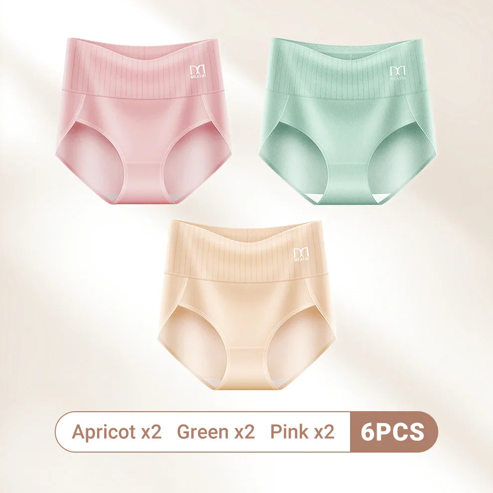 Cynthia™ | Slip a Vita Alta Contenitivo per il Ventre (Confezione da 6)