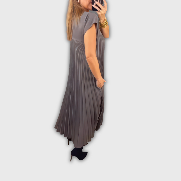 Celine™ | Abito a Pieghe