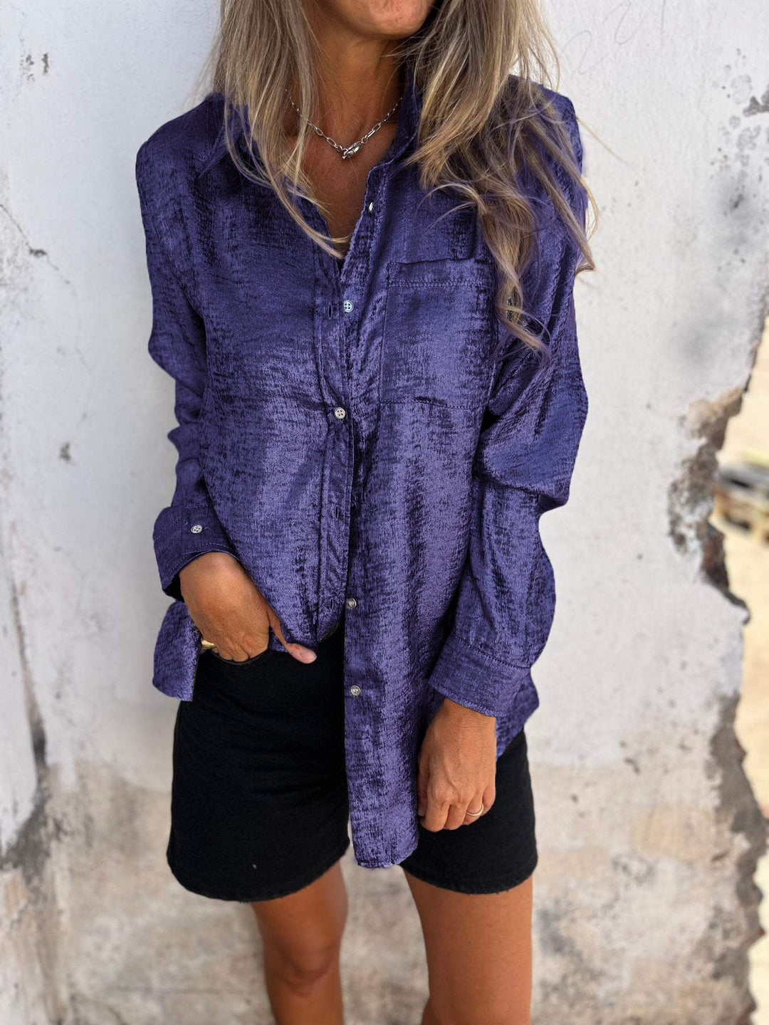 Zella™ | Camicia Chic Shimmer