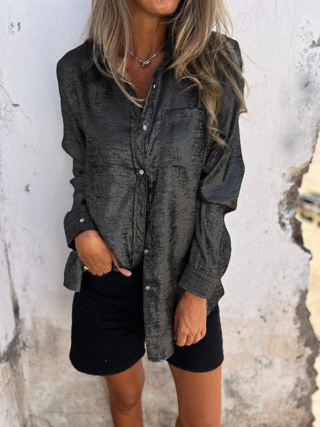 Zella™ | Camicia Chic Shimmer