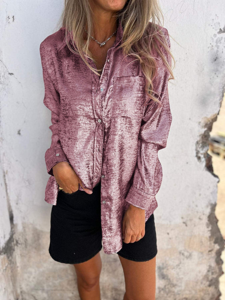 Zella™ | Camicia Chic Shimmer