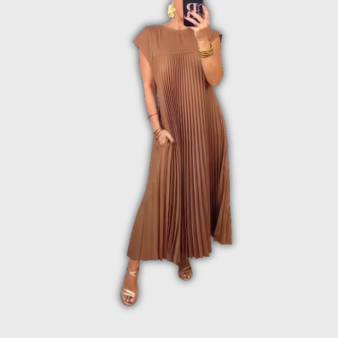 Celine™ | Abito a Pieghe