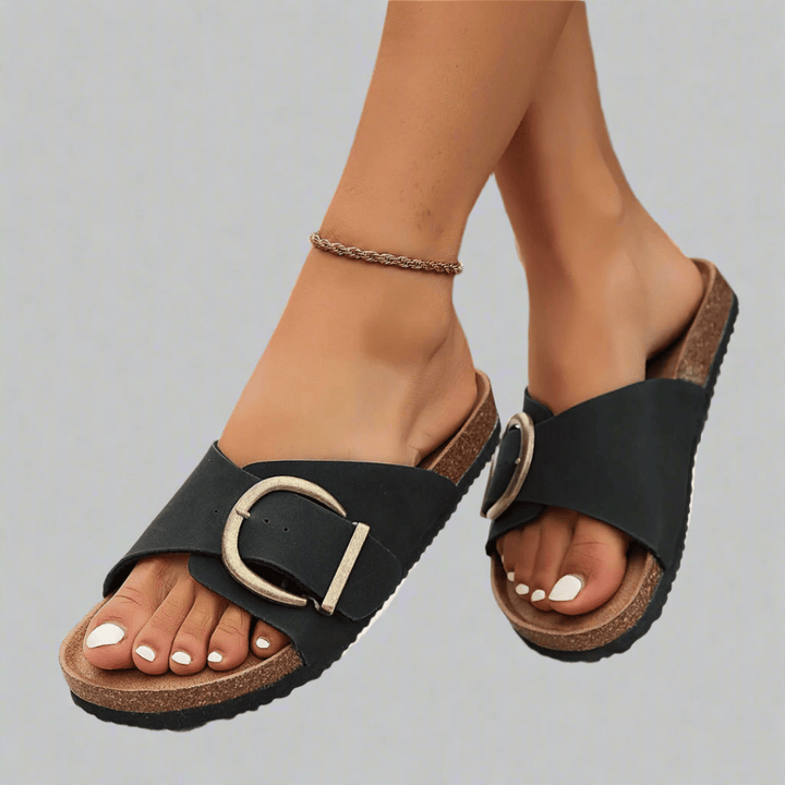 ALDA™ | Sandalo con Fibbia Larga