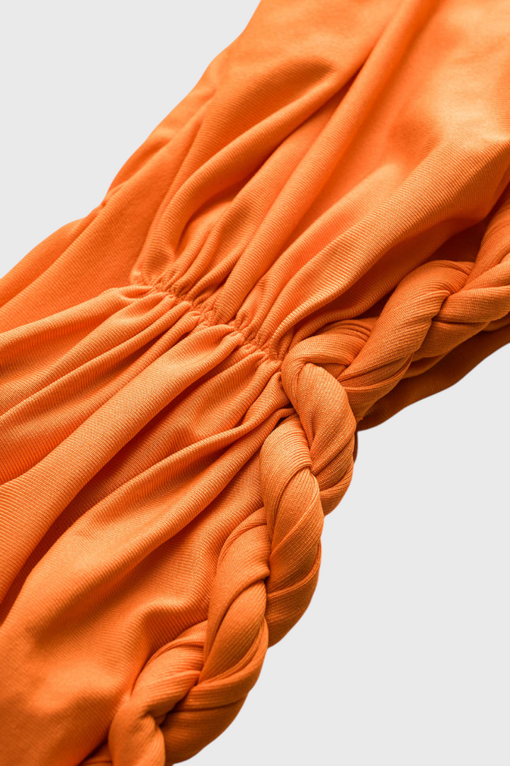 Completo Saira con Gonna Arricciata e Top Schiena Scoperta