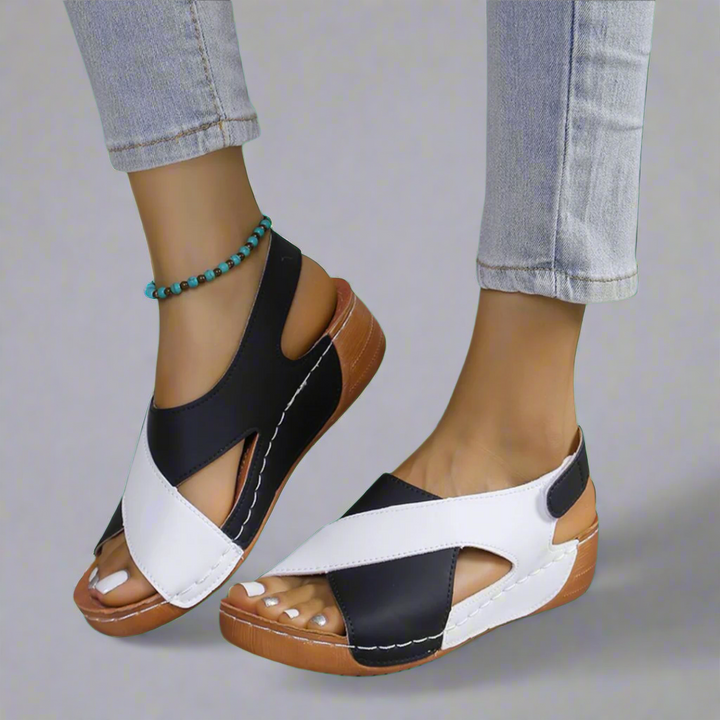 Solveig™ | Sandali Ortopedici Ultra Piatti e Confortevoli