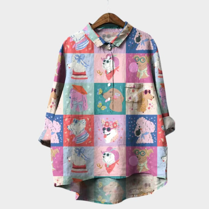 MARIANELLA™ | Blusa Oversize con Stampa