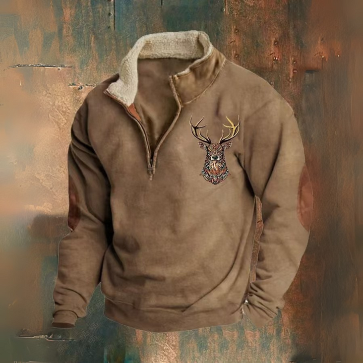 PAOLO™ | MAGLIONE A QUARTO ZIP