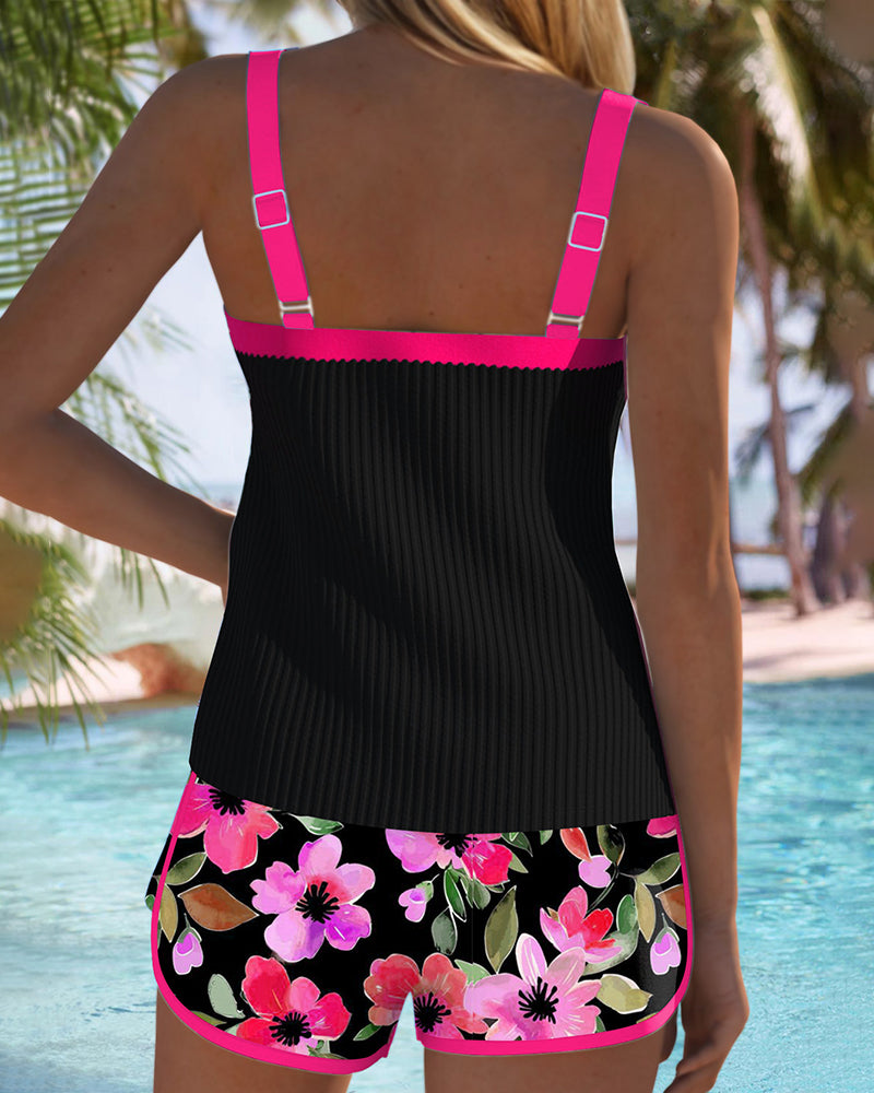 Sela™ | Bikini Casual e alla Moda con Fantasia Floreale