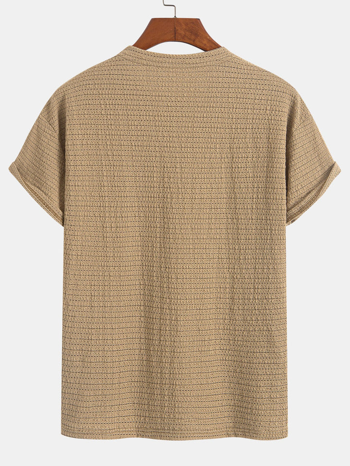 T-Shirt a Righe con Vestibilità Relax