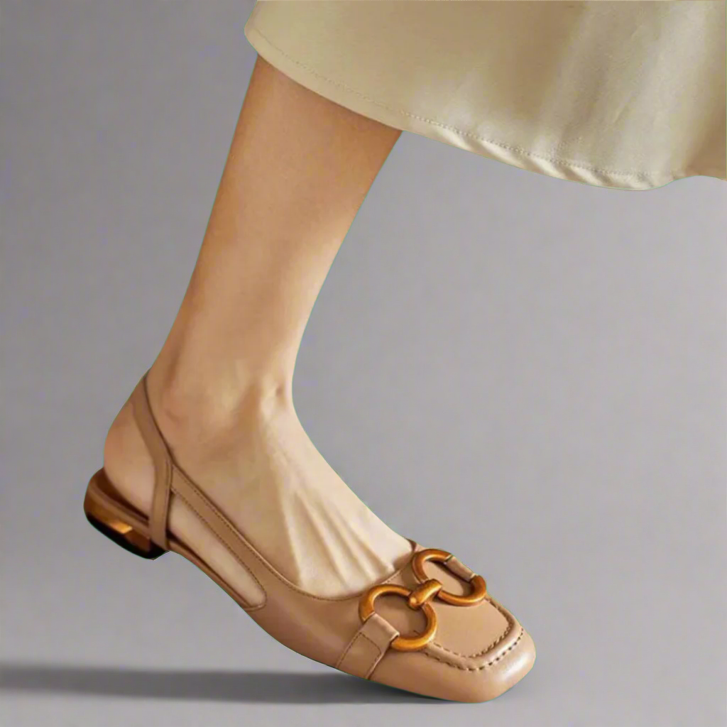 Adelrun | Eleganti Sandali Ortopedici con Tacco Quadrato