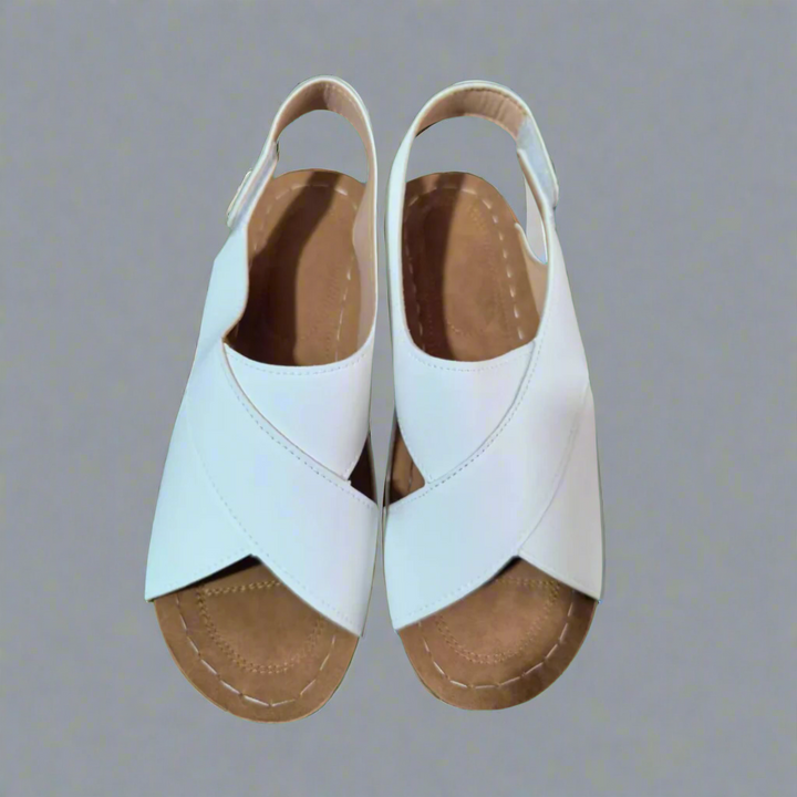 Solveig™ | Sandali Ortopedici Ultra Piatti e Confortevoli