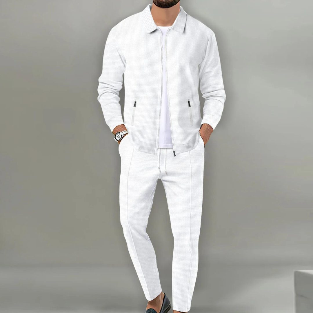 DARIO | COMPLETO UOMO CON ZIP VEST