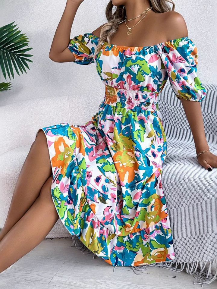 Millie™ | Abito Boho Gradient Casual