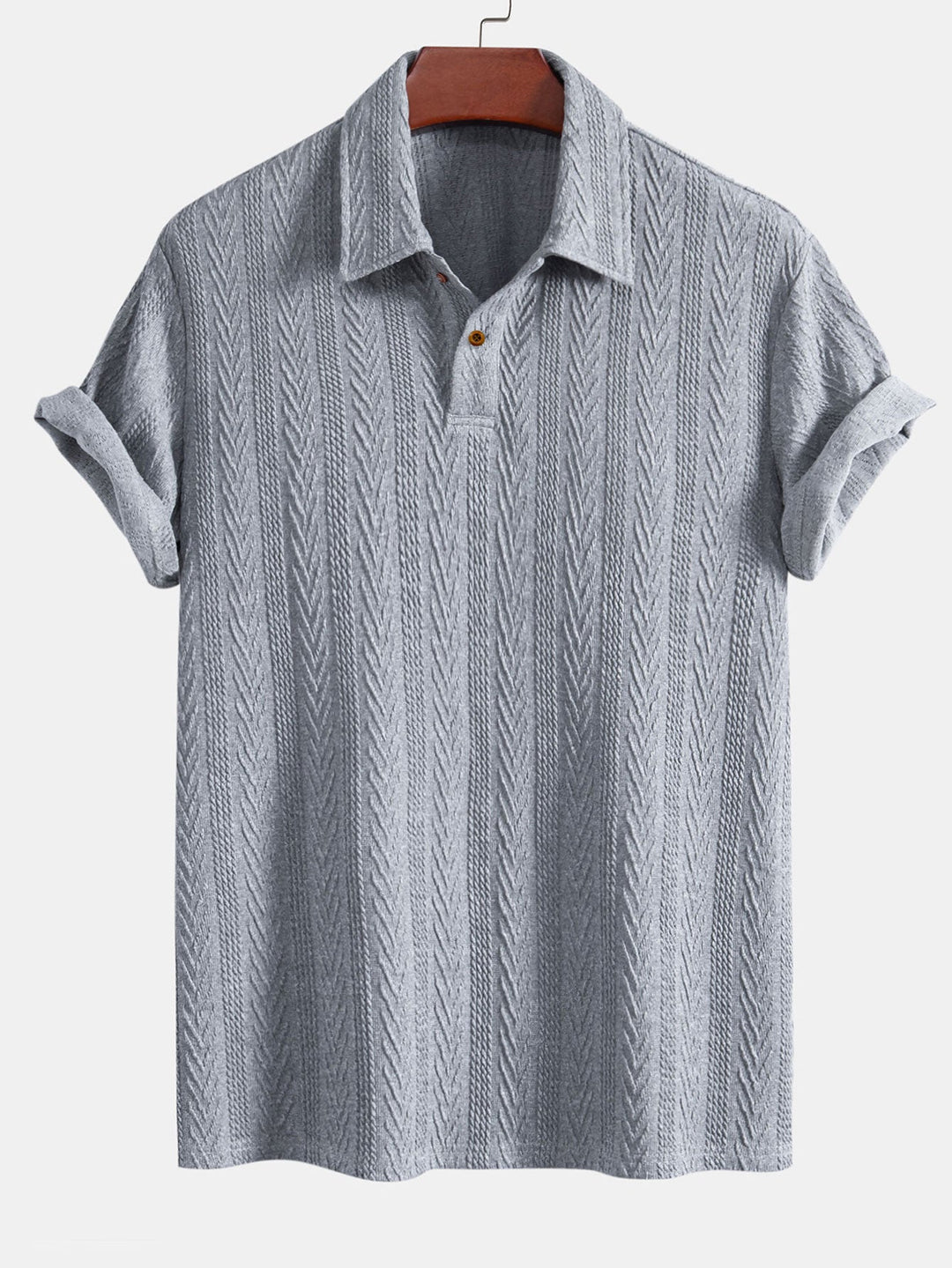 Primo™ | Polo Jacquard a Maniche Corte