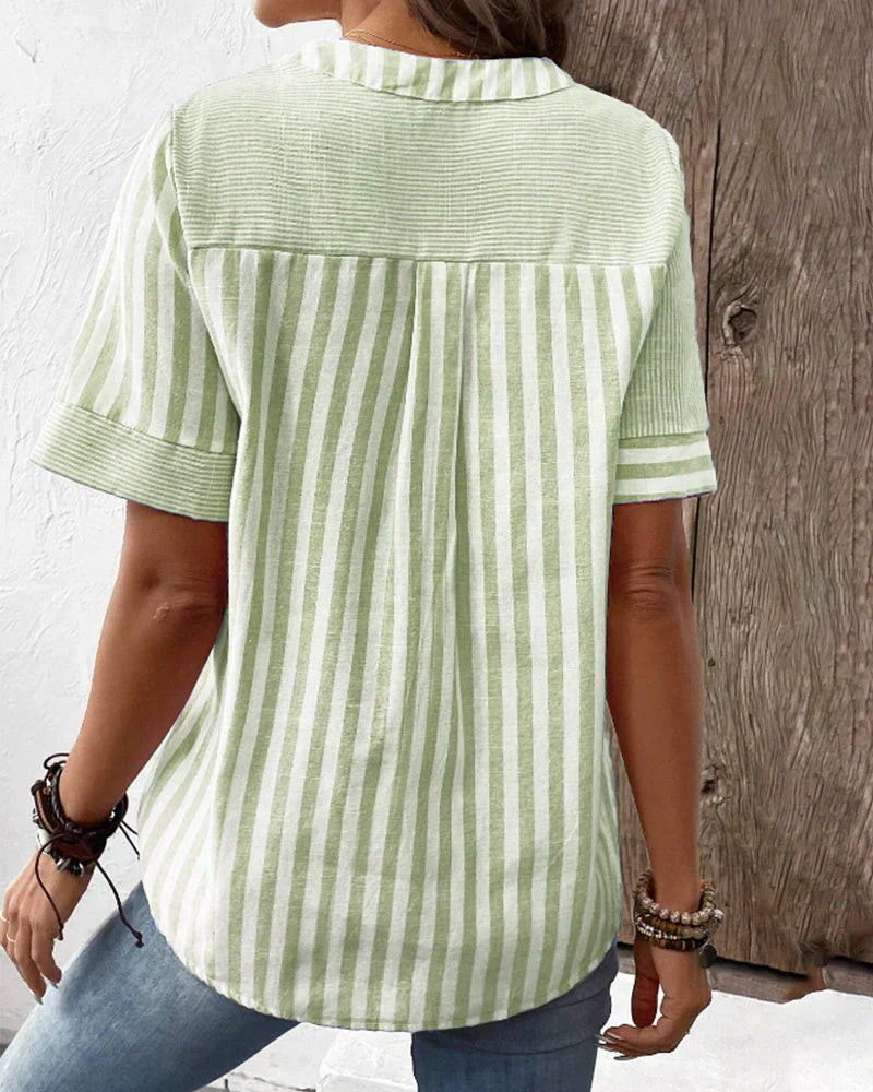 Sandra™ | Top a righe classico