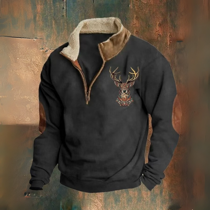 PAOLO™ | MAGLIONE A QUARTO ZIP