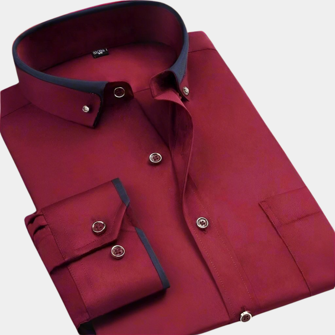 Randy™ | Camicia Classica Da Uomo A Maniche Lunghe