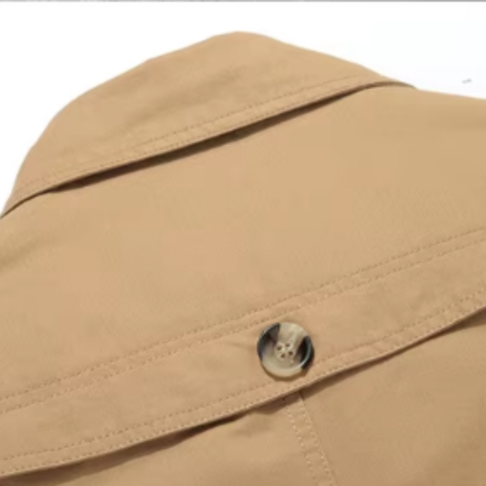 Cappotto Trench Elegante Imbottito