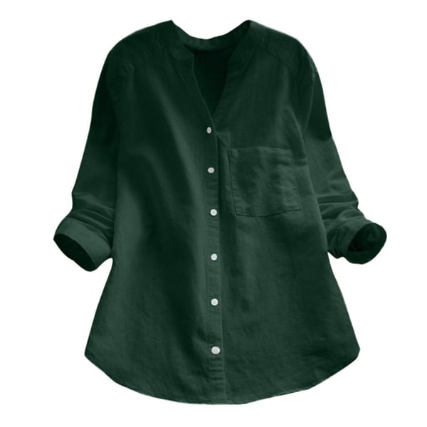 Greta™ | Elegante Camicetta Lunga in Lino