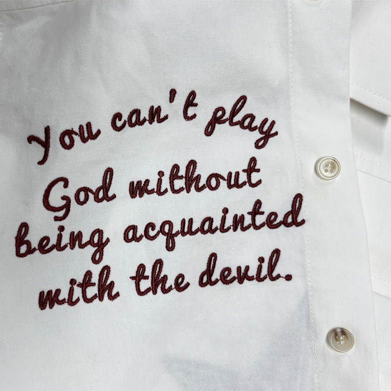 Camicia senza maniche ricamata in stile cowboy western da uomo