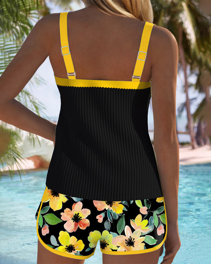 Sela™ | Bikini Casual e alla Moda con Fantasia Floreale