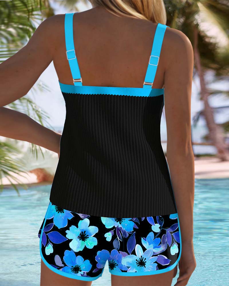 Sela™ | Bikini Casual e alla Moda con Fantasia Floreale
