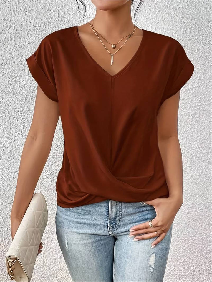 Zinnia™ | T-shirt Casual a Maniche Corte per Donna