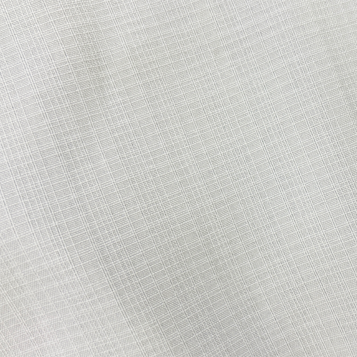 Camicia Estiva Basic da Uomo con Collo Alto e Maniche Corte Testurizzate