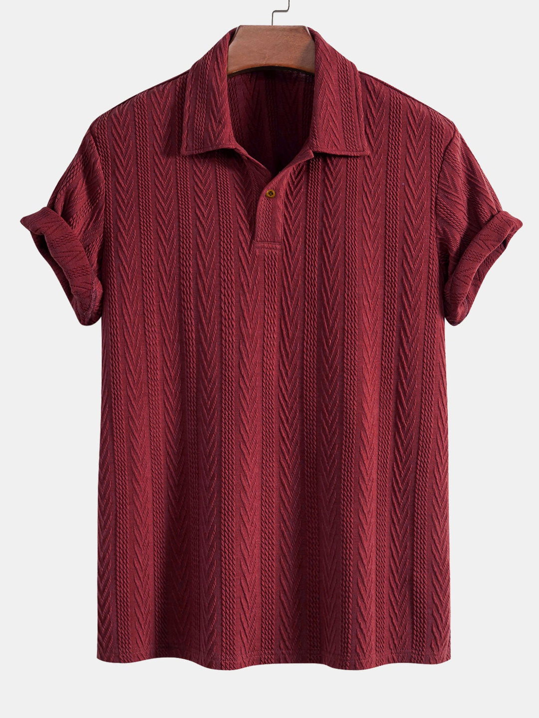 Primo™ | Polo Jacquard a Maniche Corte