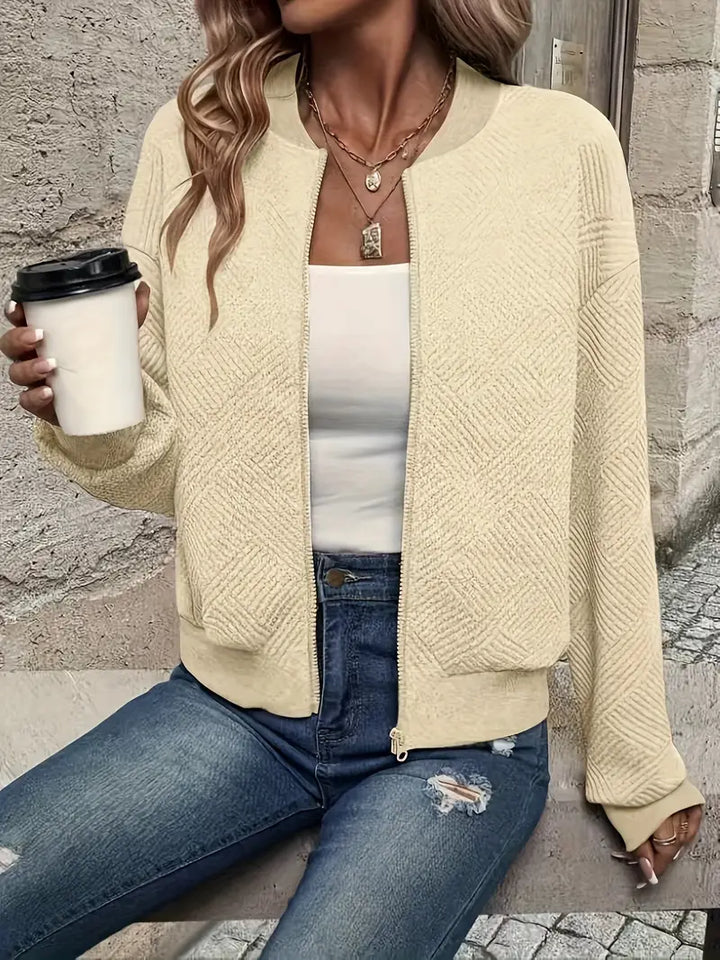 LIVIA™ | Giacca Primaverile con Chiusura a Zip