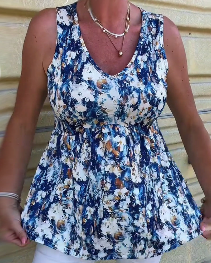 Linne™ | Top Senza Maniche con Motivo Sexy