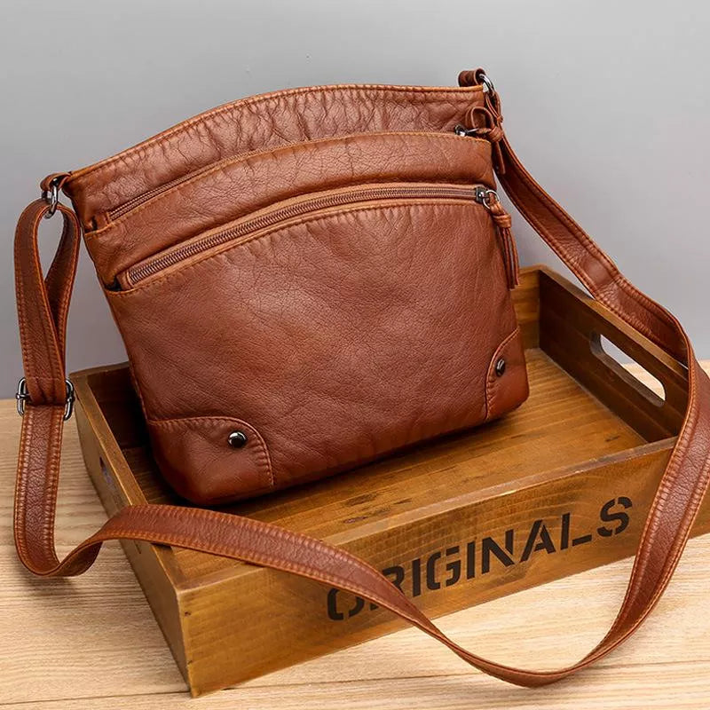 Anna™ | Borsa a Spalla in Pelle Elegante