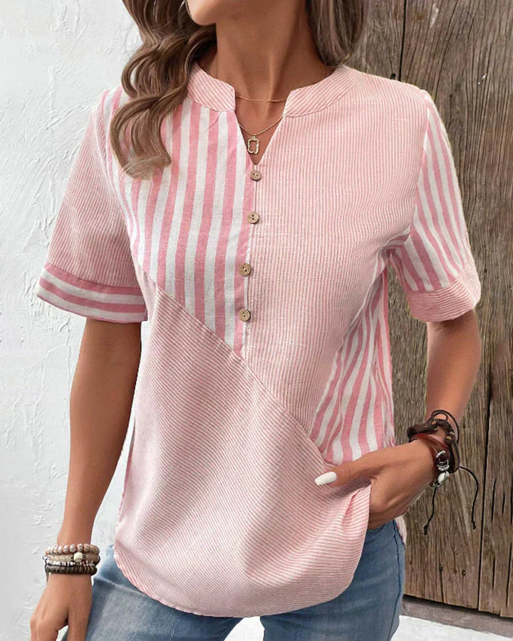 Sandra™ | Top a righe classico