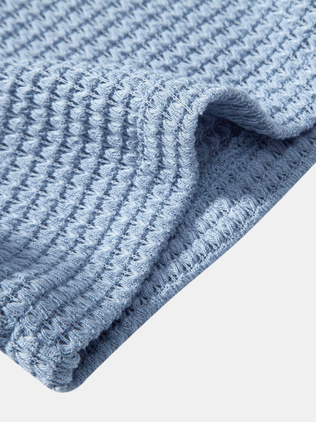 Camicia e Pantaloni Corti Cubani con Texture a Waffle