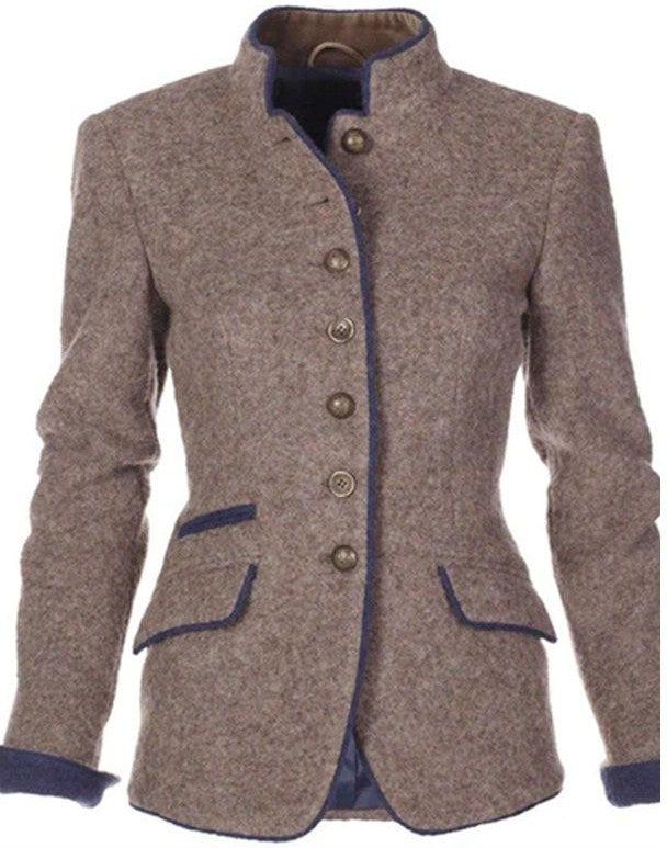 Valeria™ | Cardigan Elegante Con Colletto Alto