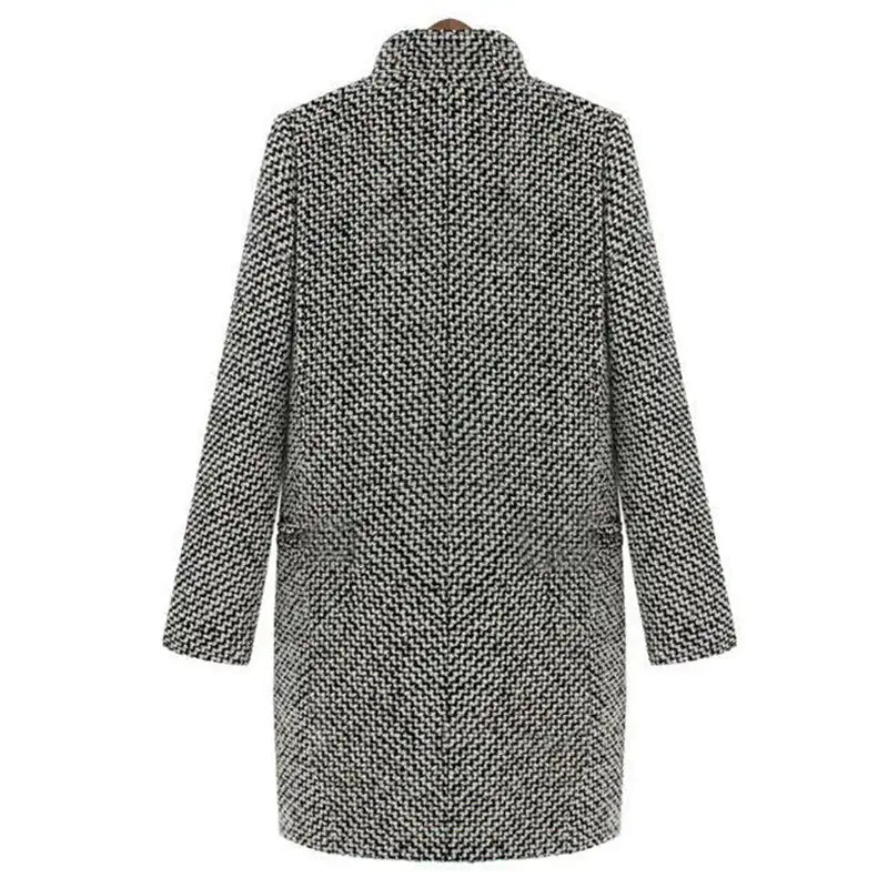 Klara™ | Elegante Cappotto Lungo in Lana