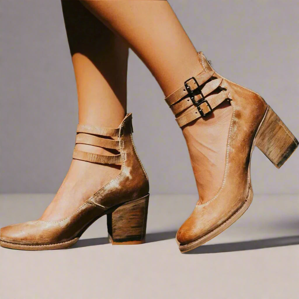 Dagny™ | Eleganti e Comodi Stivali alla Caviglia