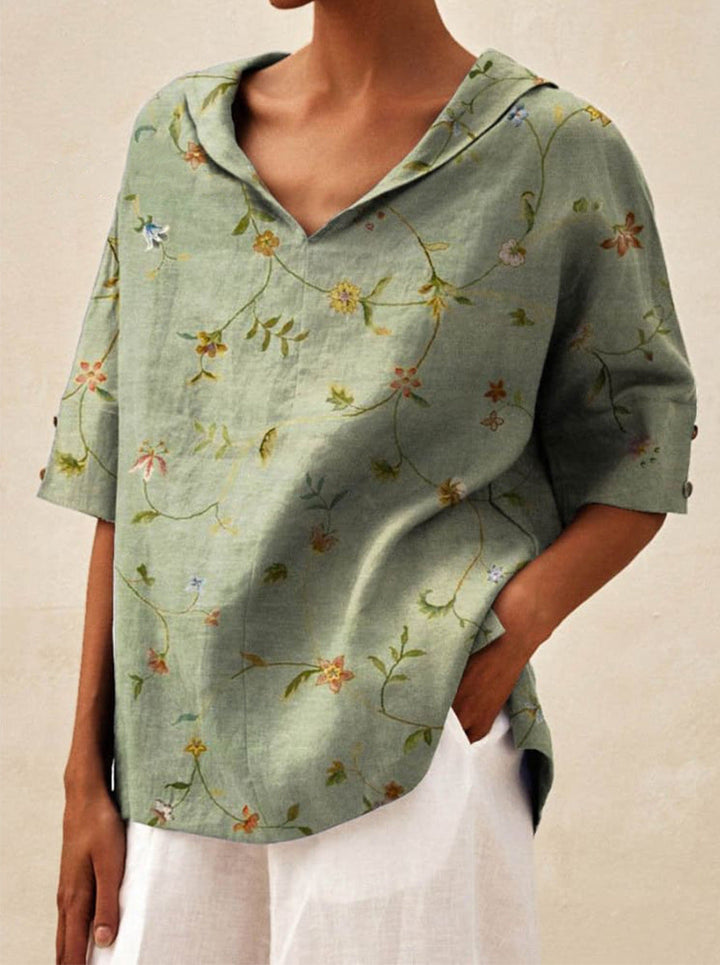 Andrea™ | Top Elegante con Scollo a V