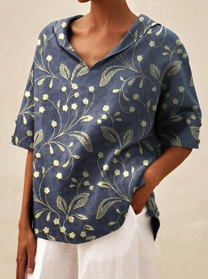 Andrea™ | Top Elegante con Scollo a V