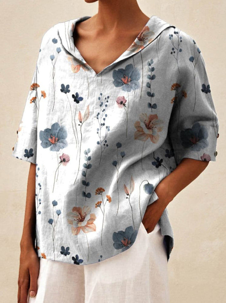Andrea™ | Top Elegante con Scollo a V