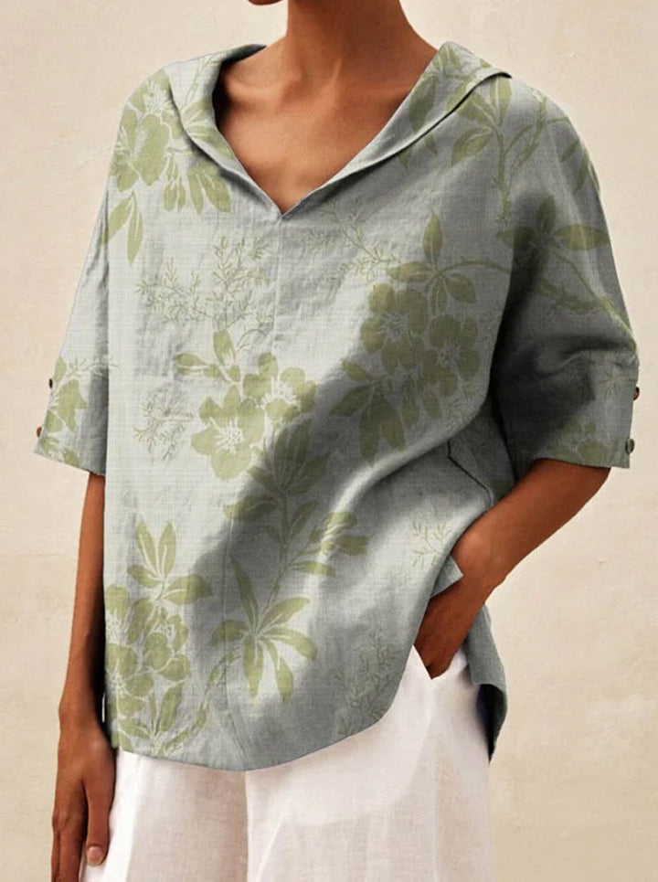 Andrea™ | Top Elegante con Scollo a V